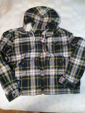Ralph Lauren Polo Plaid green and yellow men jacket